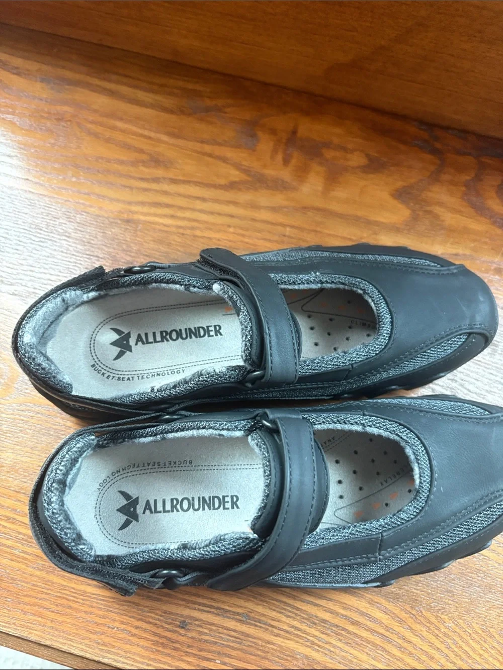 Nearly New Mephisto Allrounder Walking Shoes - Size 8.5